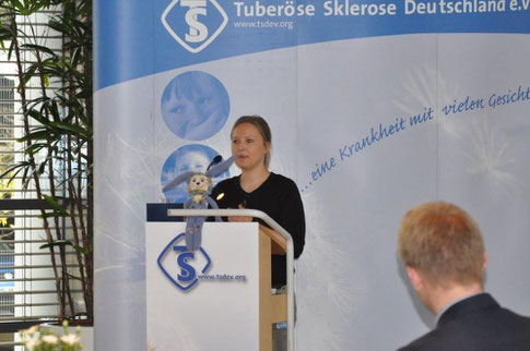 Preisträgerin Dr. Sarah Leutelt. Foto: Inga Lepka
