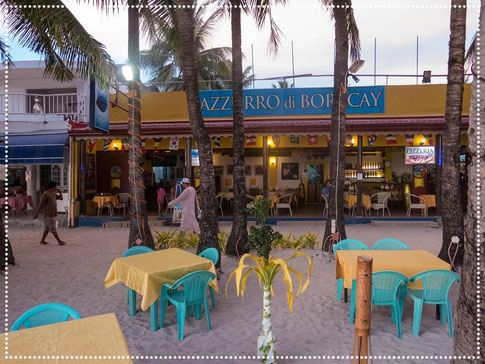 Bar direkt am Strand