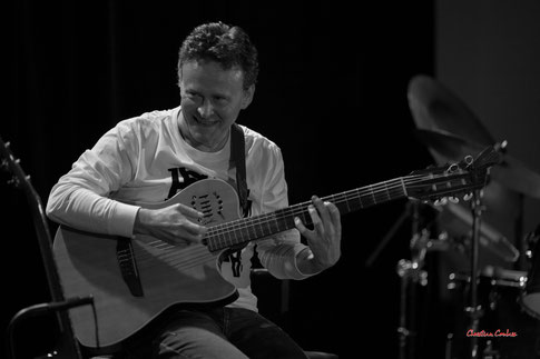 Sylvain Luc "Intranquille", Festival Jazz360 2023, Saint-Caprais-de-Bordeaux. Photographie © Christian Coulais