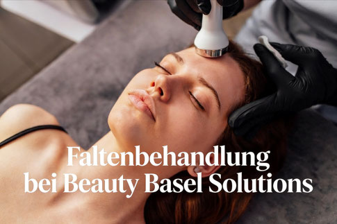 Falten Gesichtsbehandlung Kosmetik Basel