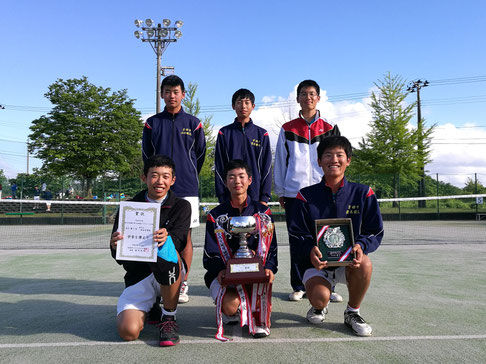 【男子】　優勝　吉田中学校