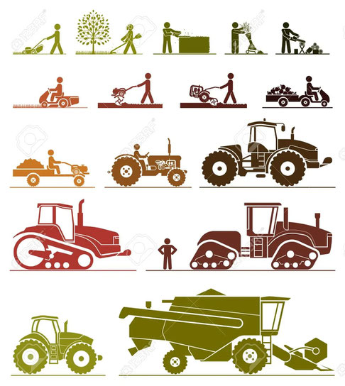 Varieties of Tractors