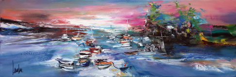 "Modulations et fréquences" - 30x90
