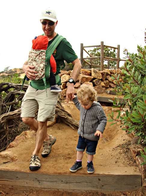 Torrey Pines Natural Reserve with Baby and Toddler