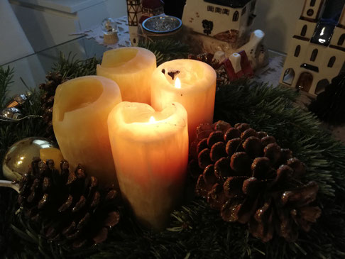 1 von 12: Adventskranz