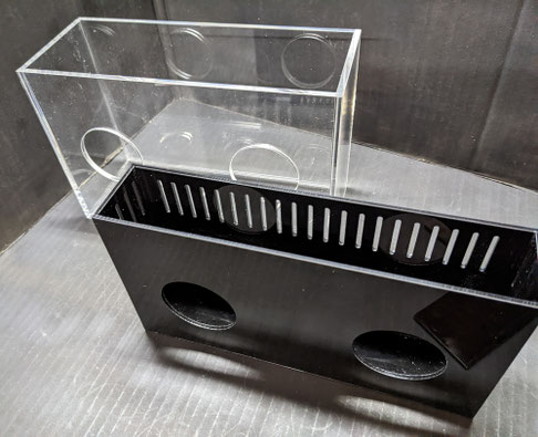 【ラスト1】海外式　オーバーフローボックス　サイドフロー　600GHL 海外式？オーバーフローボックス作成 - YouTube