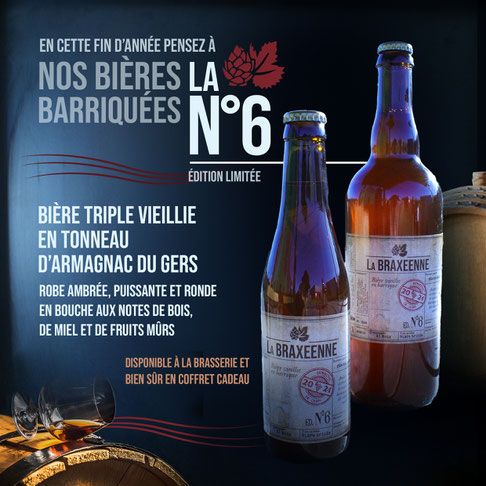 Nos bières vieillies en fût de Whisky: une triple et une stout