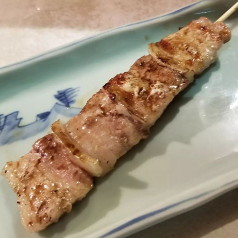 屋台：那須の大八、料理：豚バラ