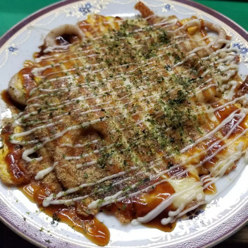 屋台：なかちゃん、料理：イカチー