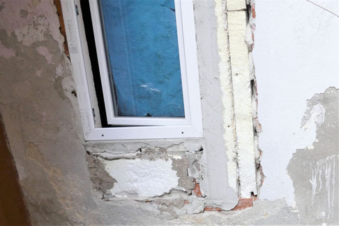 Fensteranschluss wider aller technischen Regeln
