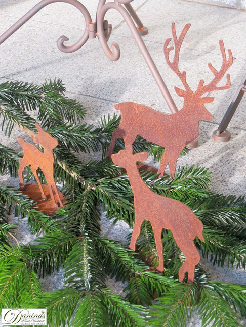 Weihnachtsdeko Aussen Selber Machen Daninas Kunst Werkstatt