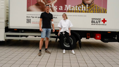 Schülersprecher Alycia Stiehler & Stephan Lorenz