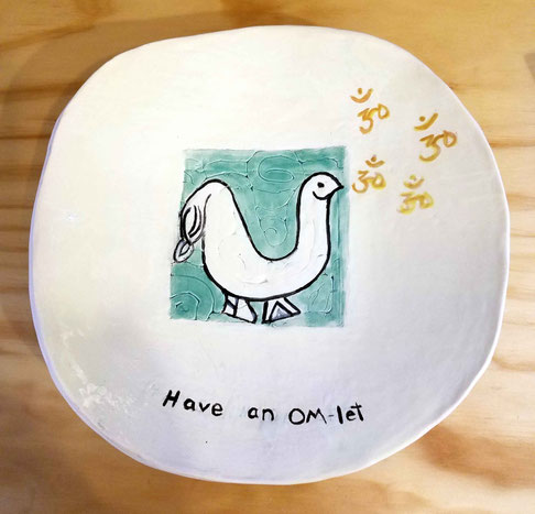 Ceramic plate