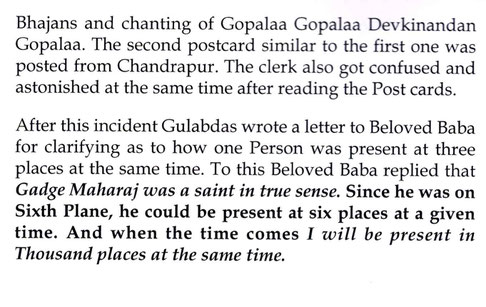 Courtesy of "Memorable Moments with Meher Baba " by Faroukh Bastani - p.56-57