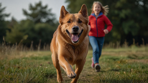 Kind-Hund-Gespann Hundetraining