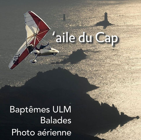 Mit dem ULM über das Cap Sizun, Foto © Bertrand Chottin, L' Aile du Cap