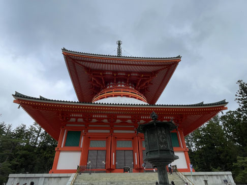 高野山のシンボル・根本大塔