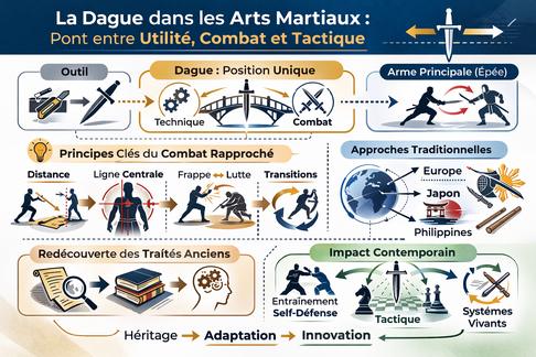 La dague dans les arts martiaux