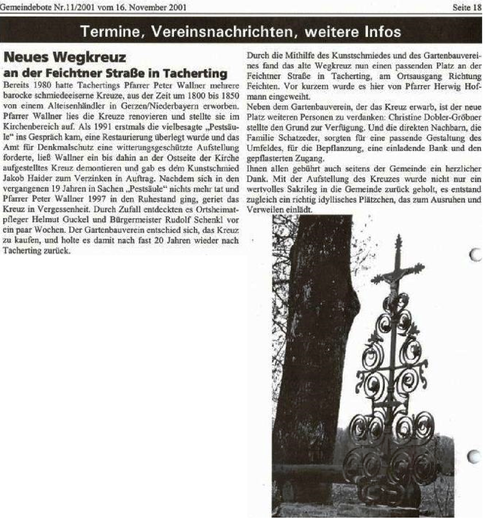 Helmut Guckel, Altbürgermeister Schenkl, Fam. Schatzeder