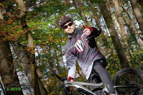 Testfahrer Christian auf dem neuen Giant Trance X E+ 2021
