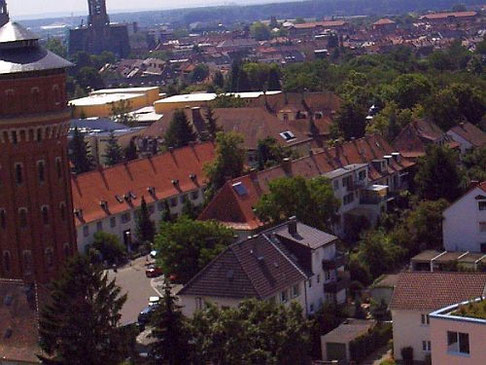 Vom Hochhaus Richtung Speyer/Süd