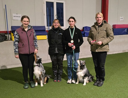 Inez, Astrid, Emilie, Petra