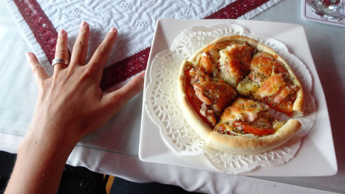 Europäisches Essen, Taiwan, Pizza, Taiep, Taipei, Koahsiung, Tainan, Essen, Local Food, Streetfood, Nightmarket, Nachtmark, Südostasien, Asien, Boa Bing, Nachspeisen. Herzahftes, Essen auf Reisen, Essen im Ausland