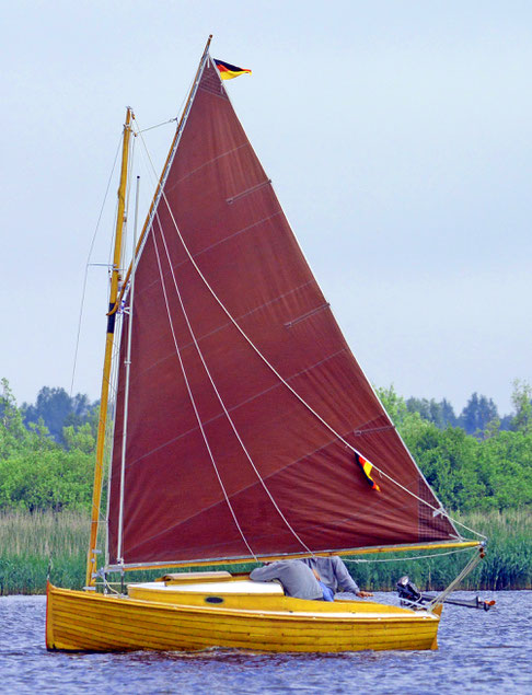 Abeking und Rasmussen Catkreuzer von 1922 "Krümel"