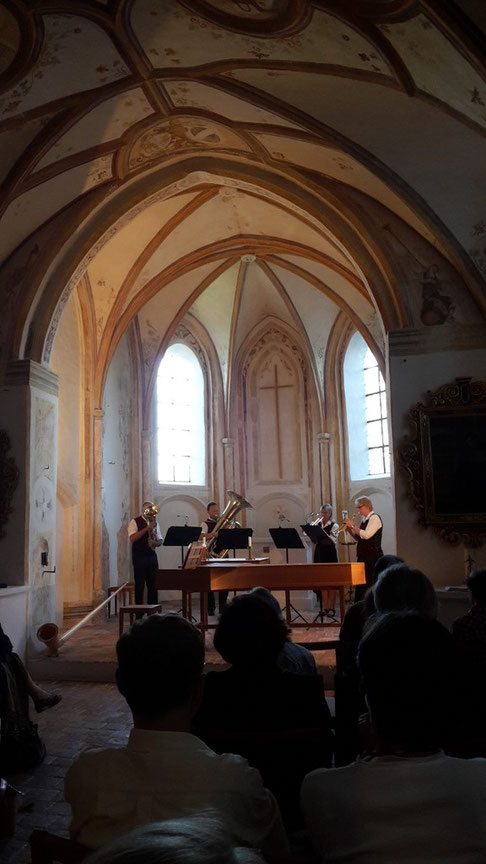 Konzert im Rahmen der Konzertreihe "Freitags-Soirree in St. Walburg" in Seeon auf Einladung und unter Mitwirkung von Andrea Wittmann_s