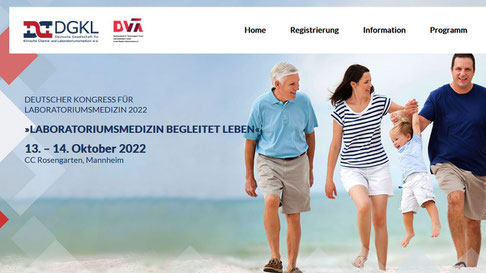 Deutscher Kongress für Laboratoriumsmedizin 2022 von DGKL und DVTA mit Symposium des BDL am 14.10. ab 9:00