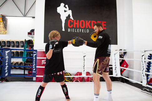 Muay Thai in Bielefeld speziell für Jugendliche beim Chok Dee
