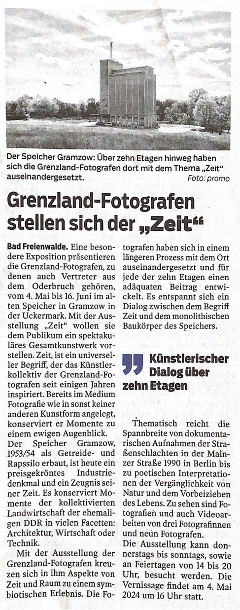 Märkischer Sonntag, 28.04.2024