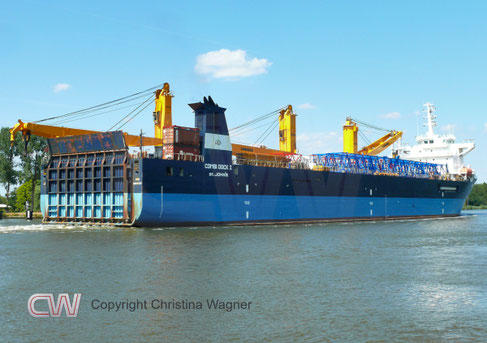 Das Dockschiff COMBI DOCK I wurde ebenfalls in Management der SAL übergeben.