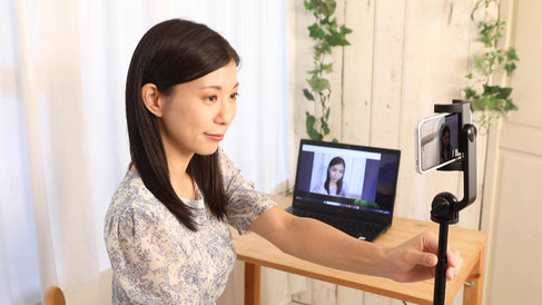 カメラユニットの位置決めシーン