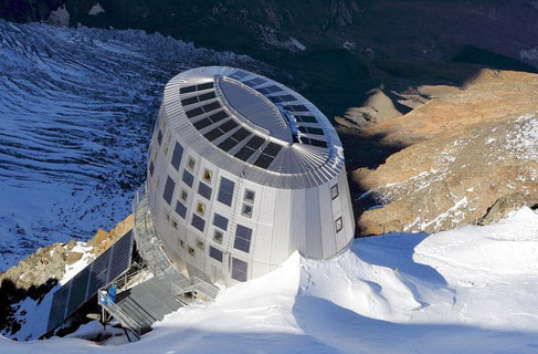 Le refuge du Gouter - Photo Le Dauphiné Libéré