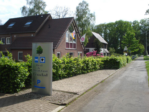 Voorzijde accomodatie B & B Leudal