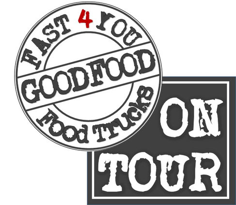 GOODFOOD LOGO mit Slogan "on Tour"