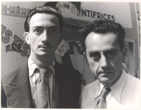 Salvador Dalí y Man Ray en París (1934)