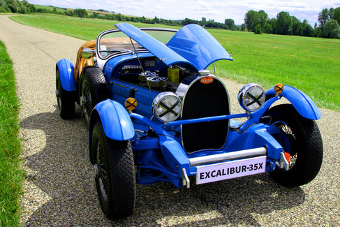EXCALIBUR 35X ROADSTER VHC RALLYE COURSE VEHICULE COLLECTION