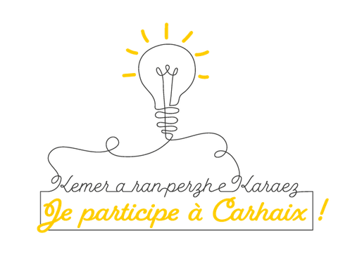 logo Budget Participatif ville de Carhaix