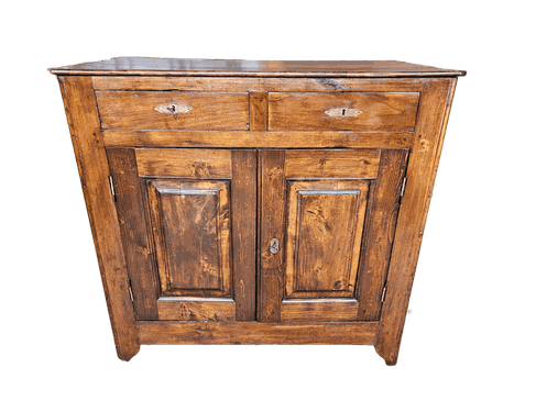 CREDENZA IN MASSELLO ORIGINALE EPOCA XVIII SECOLO RESTAURATA