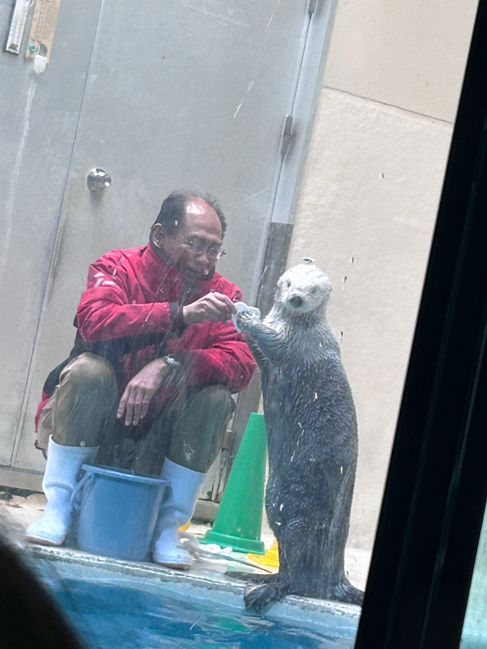 飼育員さんもちまたで有名人に⁈