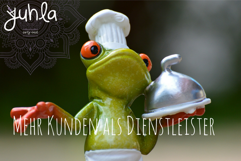 Cateringservices, Fotografen, Musiker & Dekorateure machen unvergessliche Momente noch schöner.