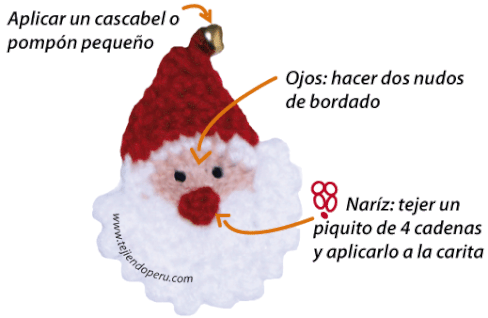 papanoel en crochet