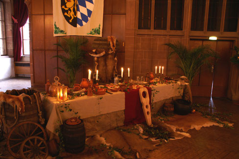 Dekoration Ritteabend