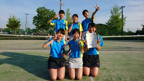 【女子】 第3位 分水中学校