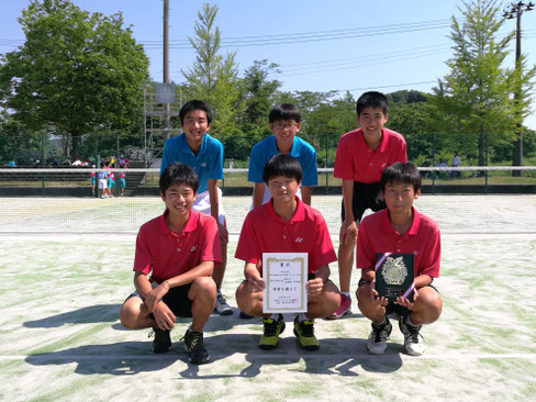 男子第3位 白根第一中学校