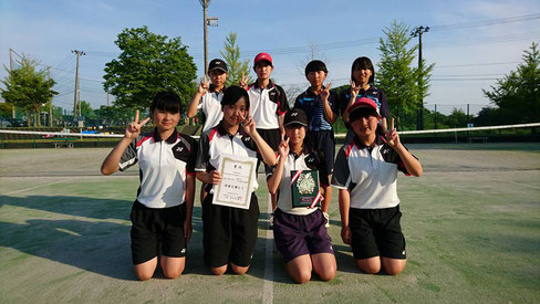 【女子】　第3位　中之島中学校