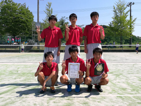 男子第3位 宮内中学校
