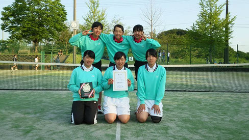 女子第3位 瑞穂中学校